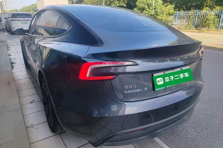 Used Tesla Model 3 2025 Rear-Wheel-Drive Version Rear Left 45 Deg