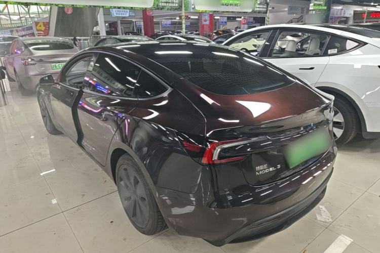 Used Tesla Model 3 2025 Rear-Wheel-Drive Version Rear Left 45 Deg