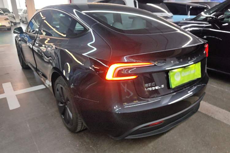 Used Tesla Model 3 2025 Rear-Wheel-Drive Version Rear Left 45 Deg