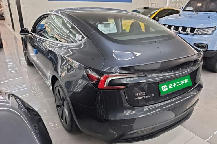 Used Tesla Model 3 2025 Rear-Wheel-Drive Version Rear Left 45 Deg