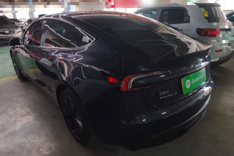 Used Tesla Model 3 2025 Rear-Wheel-Drive Version Rear Left 45 Deg