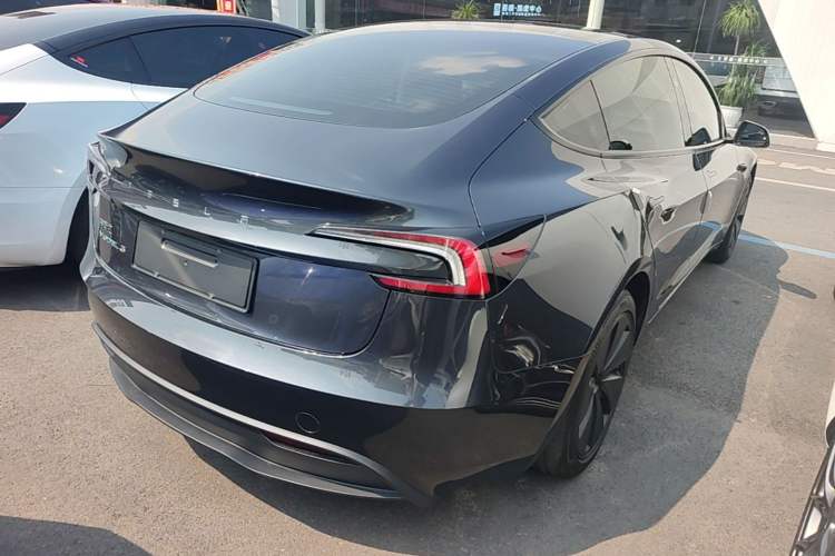 Used Tesla Model 3 2025 Rear-Wheel-Drive Version Rear Right 45 Deg