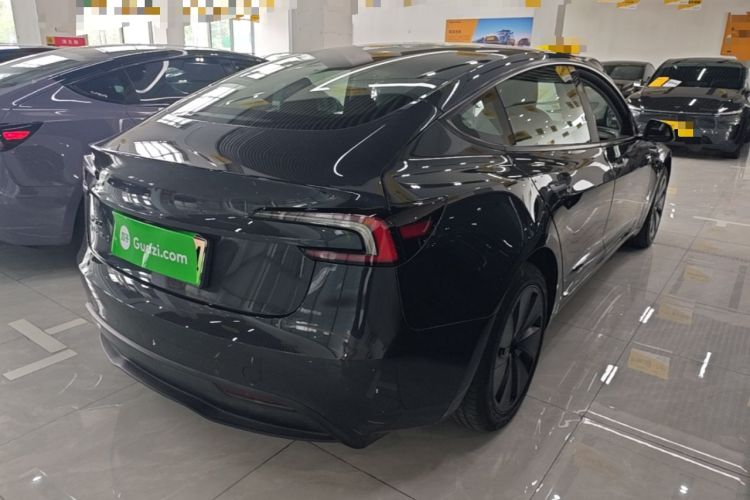 Used Tesla Model 3 2025 Model Revised Rear-Wheel-Drive Version Rear Right 45 Deg