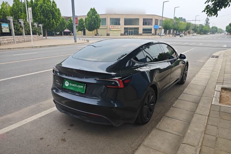 Used Tesla Model 3 2025 Rear-Wheel-Drive Version Rear Right 45 Deg