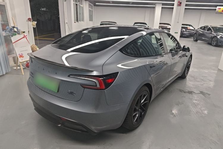 Used Tesla Model 3 2025 Model Revised High-Performance All-Wheel-Drive Version Rear Right 45 Deg