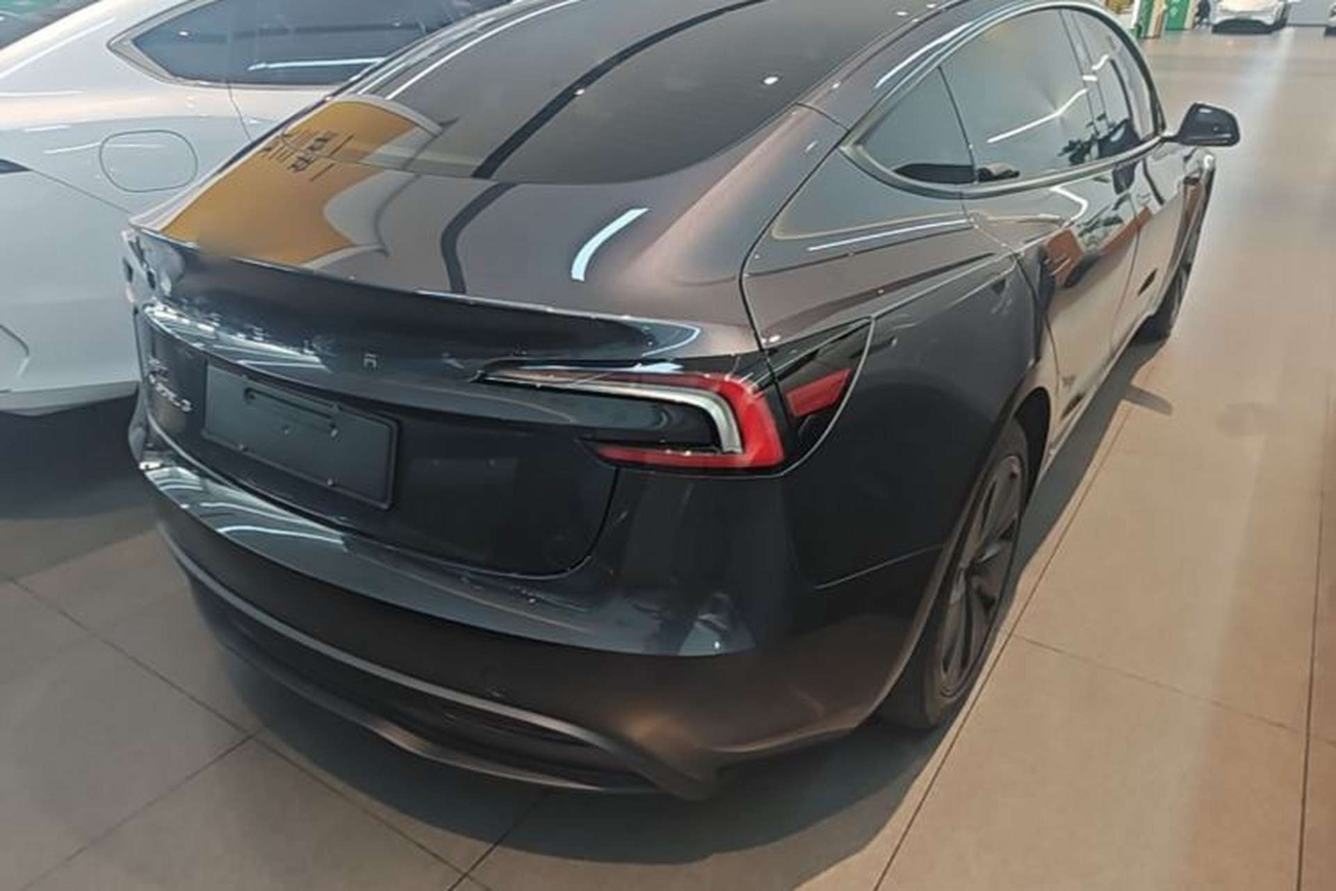Used Tesla Model 3 2025 Rear-Wheel-Drive Version Rear Right 45 Deg