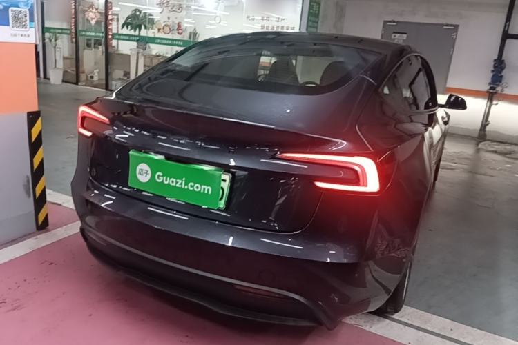 Used Tesla Model 3 2025 Rear-Wheel-Drive Version Rear Right 45 Deg