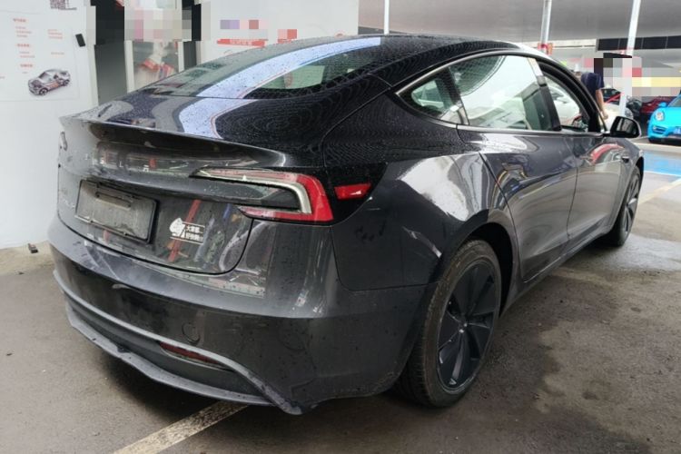 Used Tesla Model 3 2025 Long-Range All-Wheel-Drive Version Rear Right 45 Deg