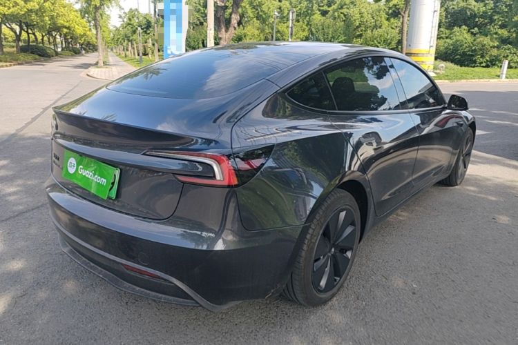 Used Tesla Model 3 2025 Rear-Wheel-Drive Version Rear Right 45 Deg
