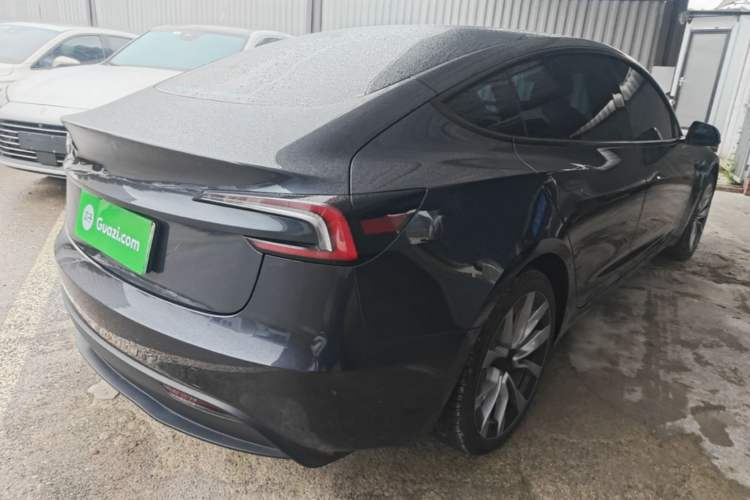 Used Tesla Model 3 2025 Rear-Wheel-Drive Version Rear Right 45 Deg