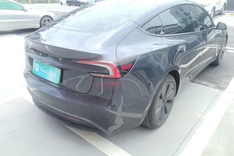 Used Tesla Model 3 2025 Rear-Wheel-Drive Version Rear Right 45 Deg