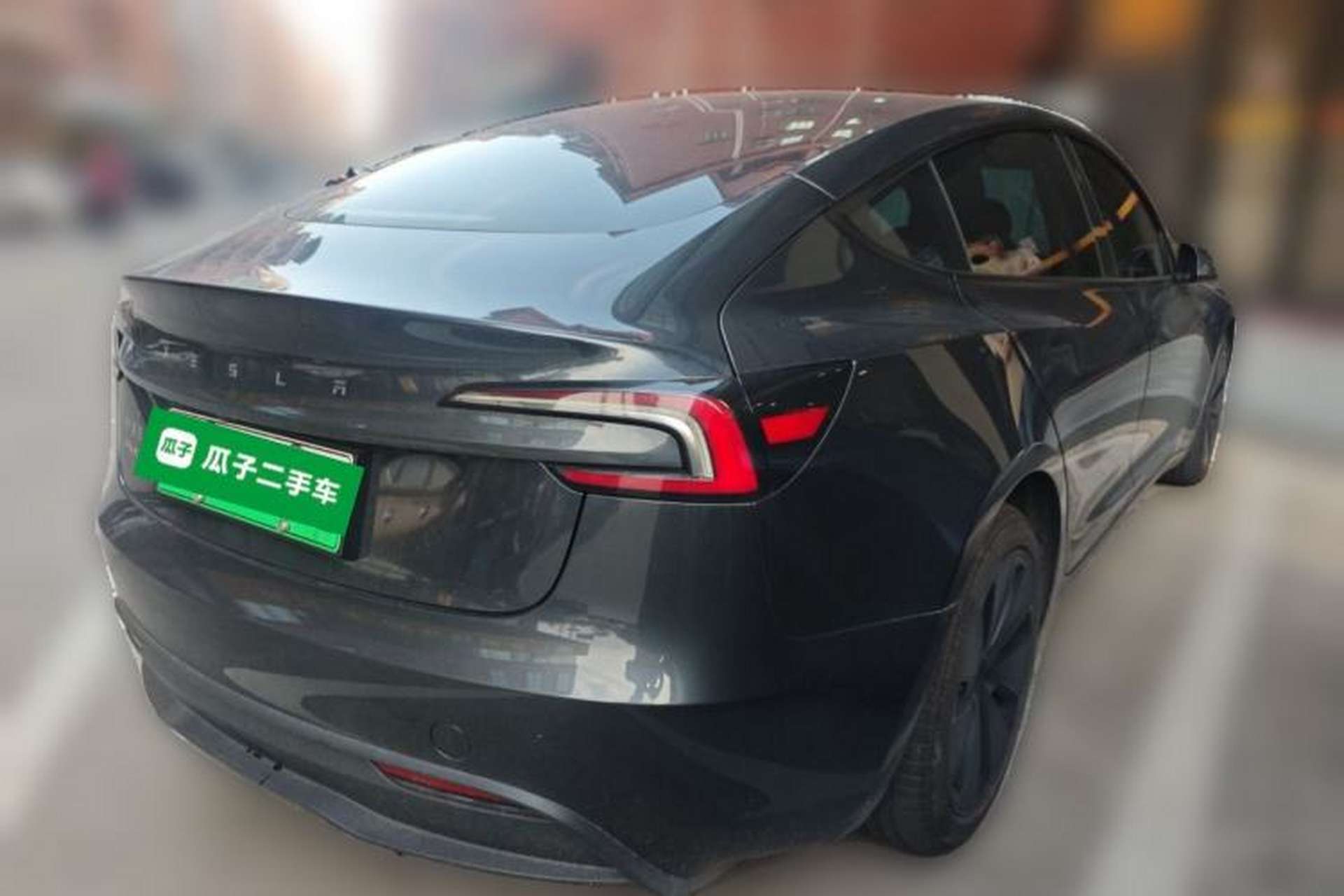 Used Tesla Model 3 2025 Rear-Wheel-Drive Version Rear Right 45 Deg