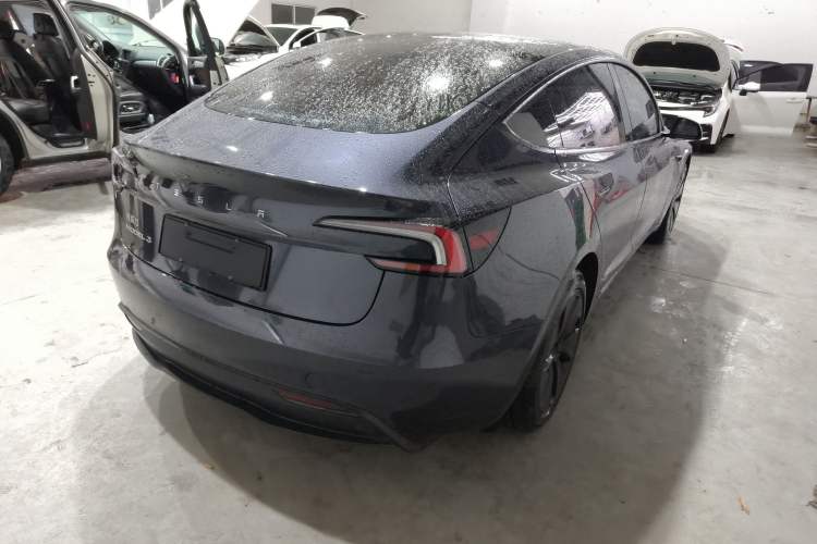 Used Tesla Model 3 2025 Rear-Wheel-Drive Version Rear Right 45 Deg