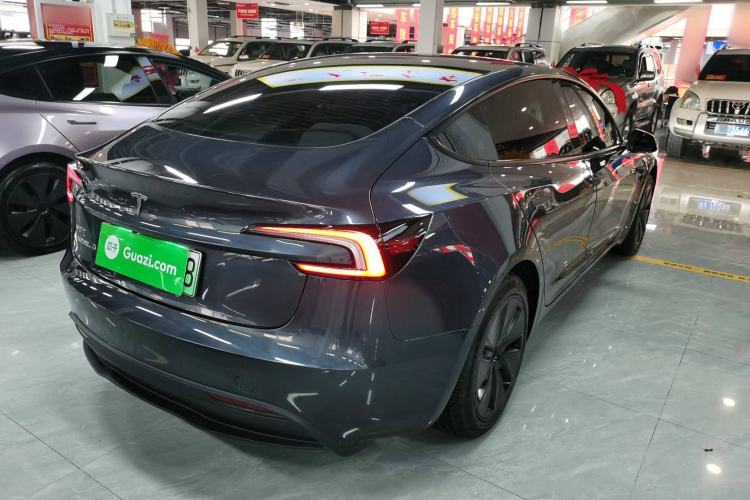 Used Tesla Model 3 2025 Rear-Wheel-Drive Version Rear Right 45 Deg