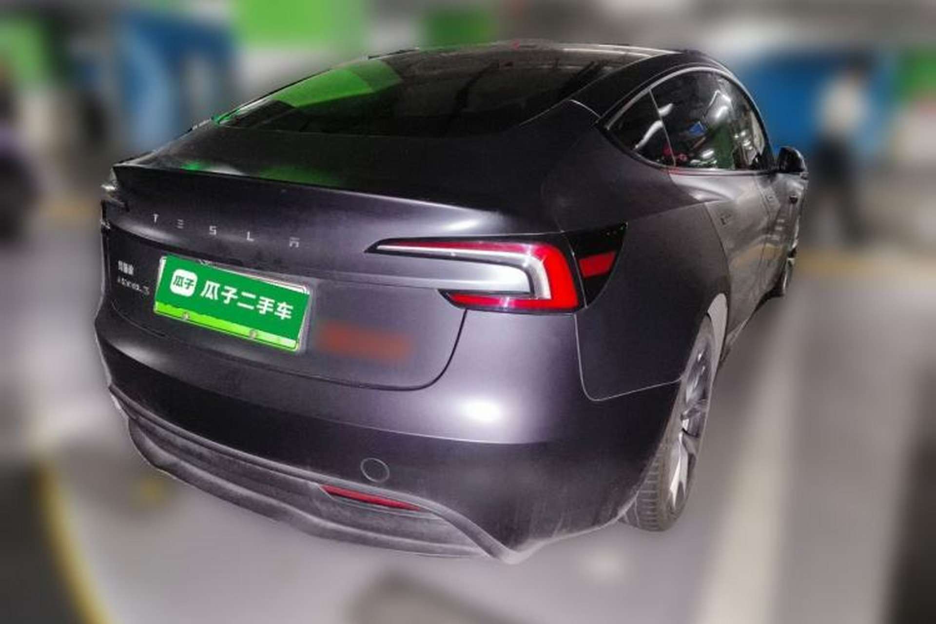 Used Tesla Model 3 2025 Rear-Wheel-Drive Version Rear Right 45 Deg