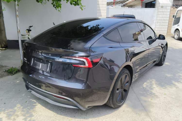 Used Tesla Model 3 2025 Rear-Wheel-Drive Version Rear Right 45 Deg