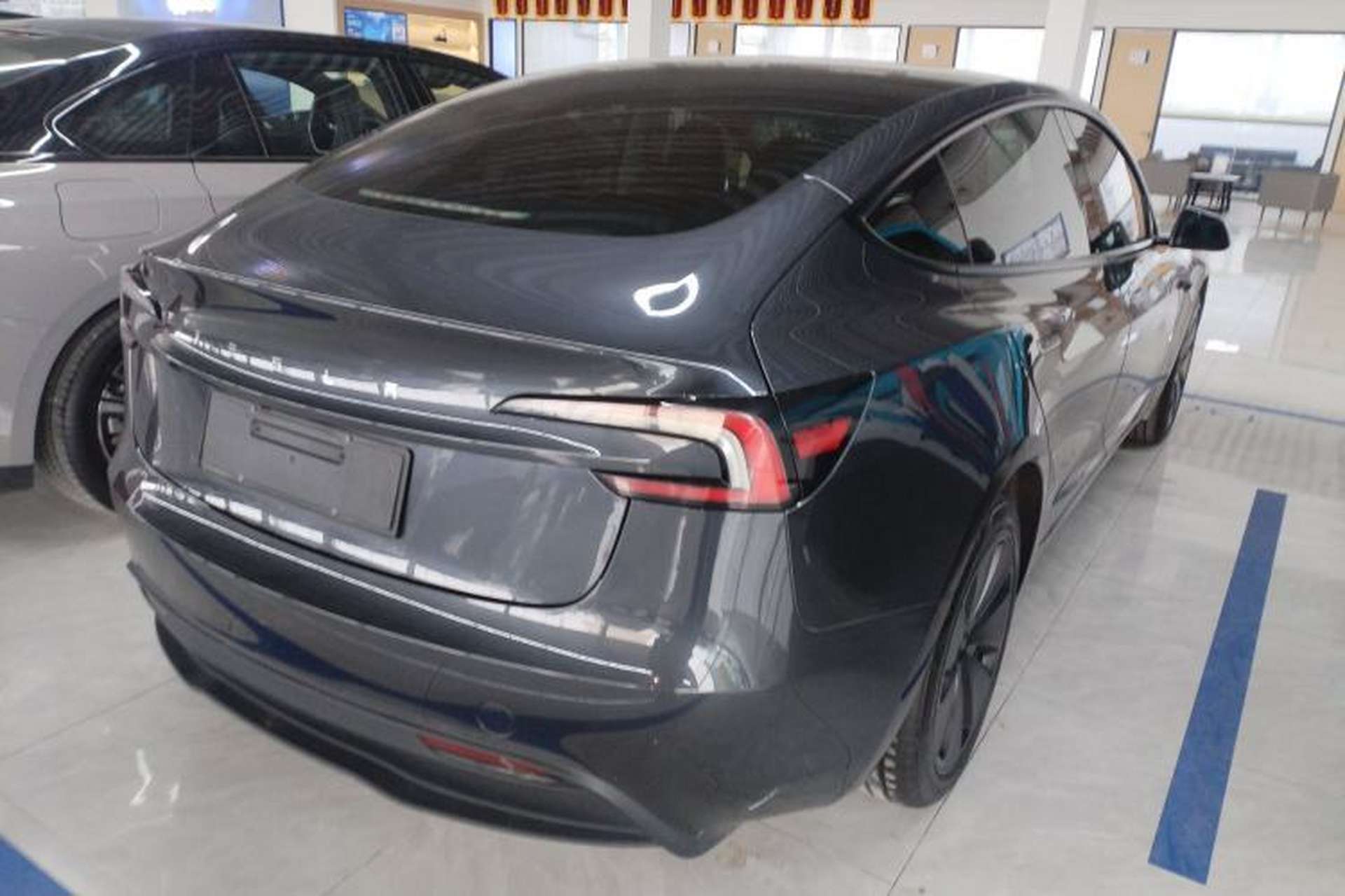 Used Tesla Model 3 2025 Rear-Wheel-Drive Version Rear Right 45 Deg