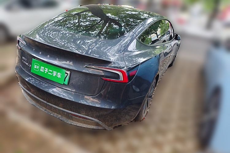 Used Tesla Model 3 2025 Rear-Wheel-Drive Version Rear Right 45 Deg