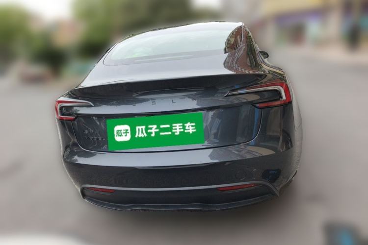 Used Tesla Model 3 2025 Model Revised Long-Range Rear-Wheel-Drive Version Rear