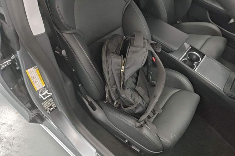 Used Tesla Model 3 2025 Model Revised High-Performance All-Wheel-Drive Version Right Front Seat