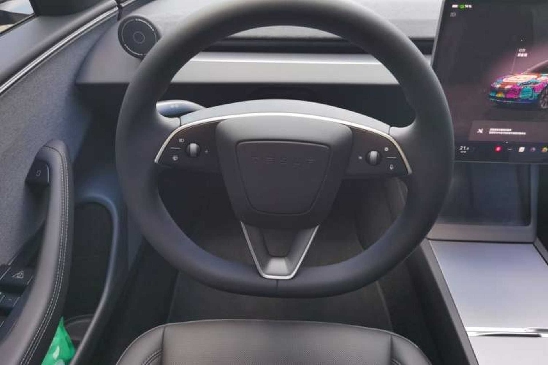 Used Tesla Model 3 2025 Model Revised Long-Range Rear-Wheel-Drive Version Steering Wheel