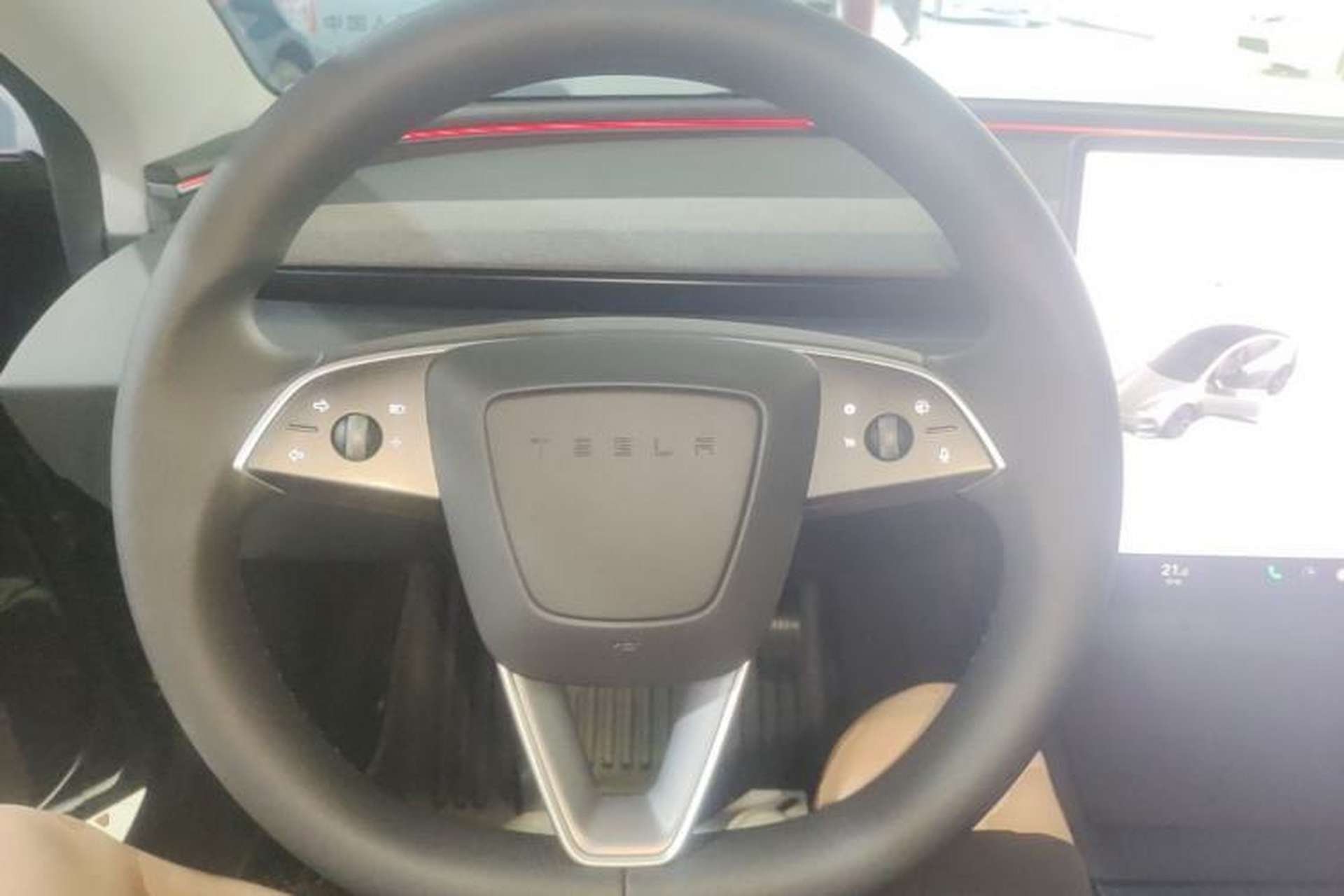 Used Tesla Model 3 2025 Rear-Wheel-Drive Version Steering Wheel