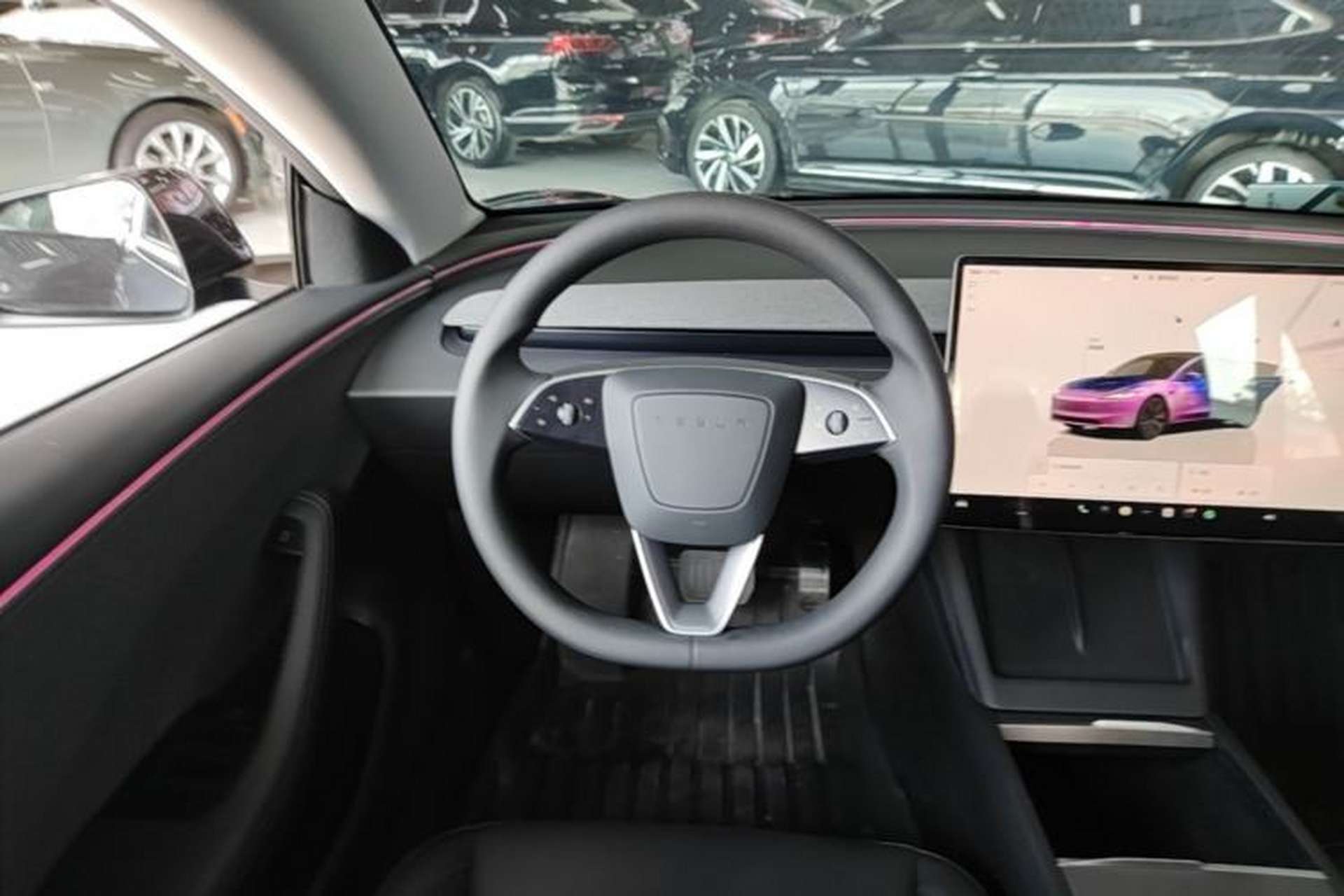 Used Tesla Model 3 2025 Rear-Wheel-Drive Version Steering Wheel