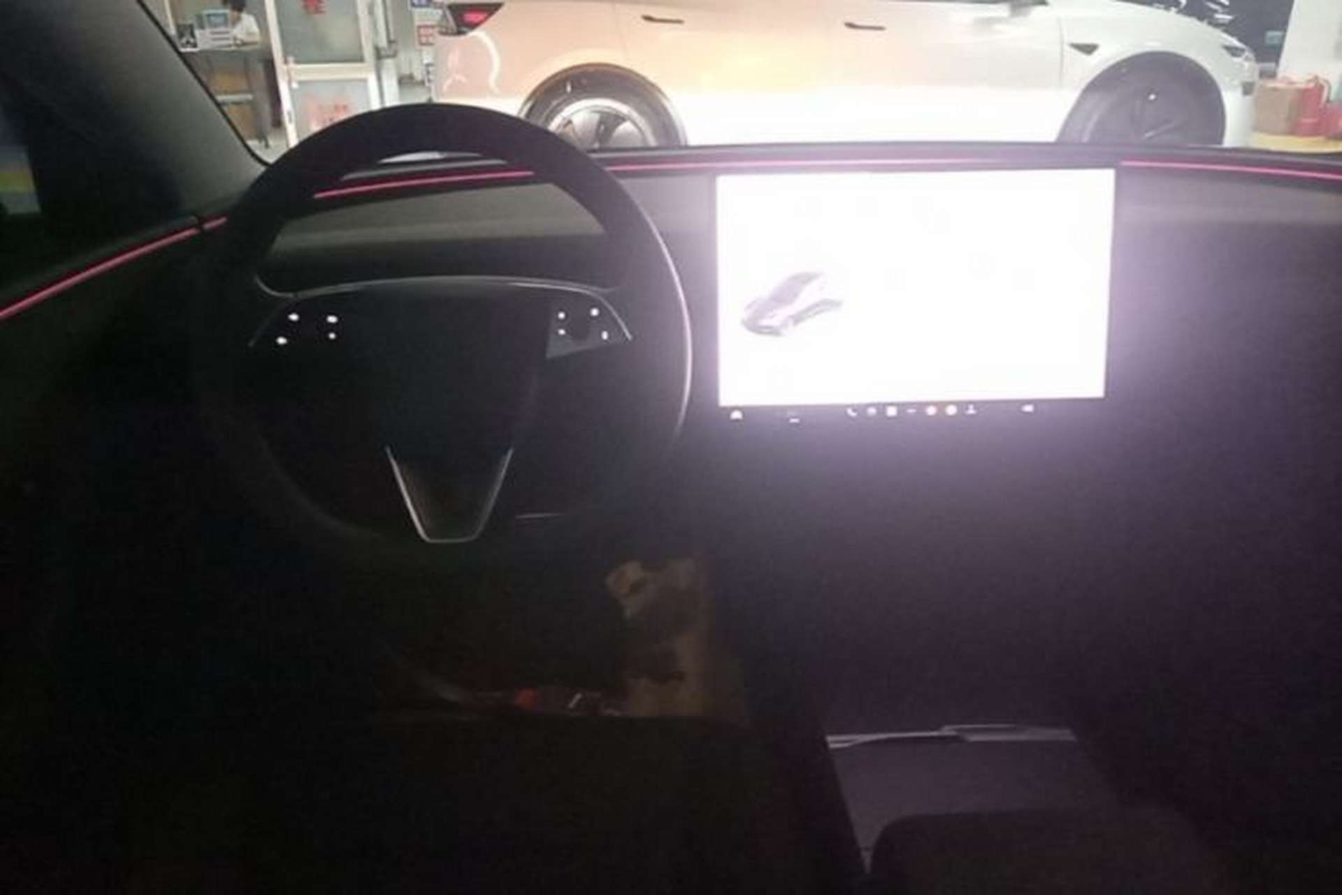 Used Tesla Model 3 2025 Rear-Wheel-Drive Version Steering Wheel