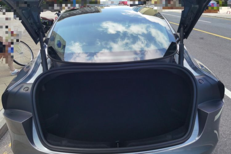 Used Tesla Model 3 2025 Model Revised Long-Range Rear-Wheel-Drive Version Trunk