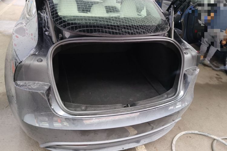 Used Tesla Model 3 2025 Long-Range All-Wheel-Drive Version Trunk