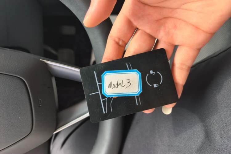 Used Tesla Model 3 2025 Rear-Wheel-Drive Version Vehicle Key