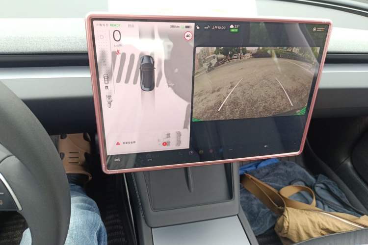 Used Tesla Model 3 2025 Rear-Wheel-Drive Version Audio And AC Panel