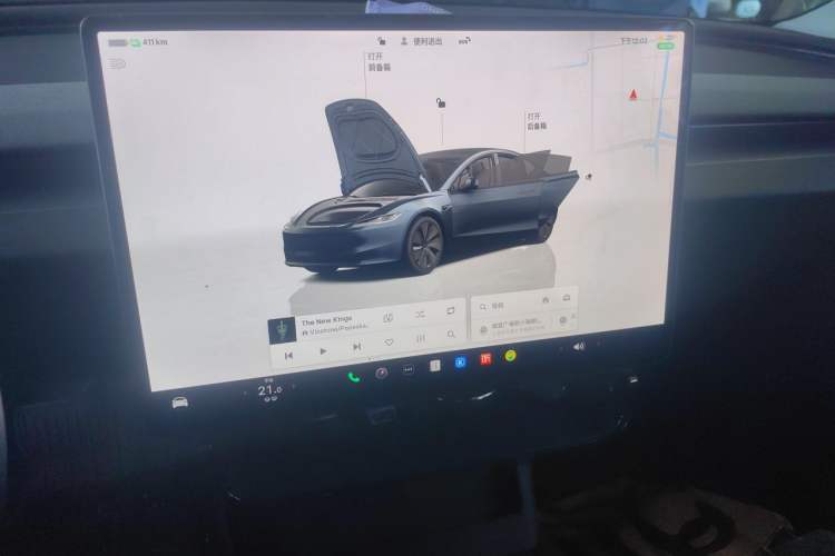 Used Tesla Model 3 2025 Rear-Wheel-Drive Version Audio And AC Panel