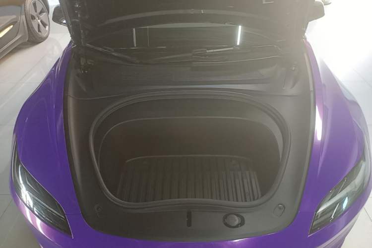 Used Tesla Model 3 2025 Rear-Wheel-Drive Version Engine Bay