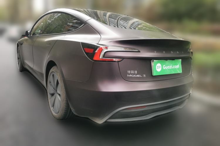 Used Tesla Model 3 2025 Rear-Wheel-Drive Version Rear Left 45 Deg
