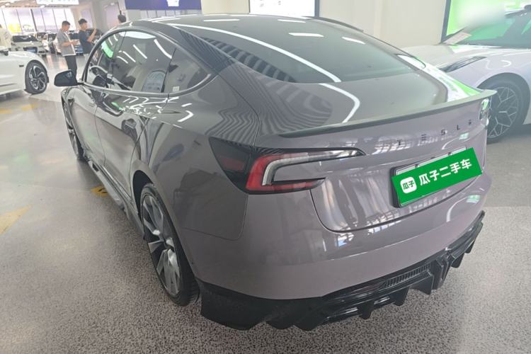 Used Tesla Model 3 2025 Long-Range All-Wheel-Drive Version Rear Left 45 Deg