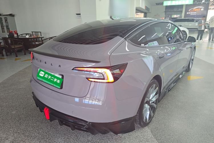 Used Tesla Model 3 2025 Long-Range All-Wheel-Drive Version Rear Right 45 Deg