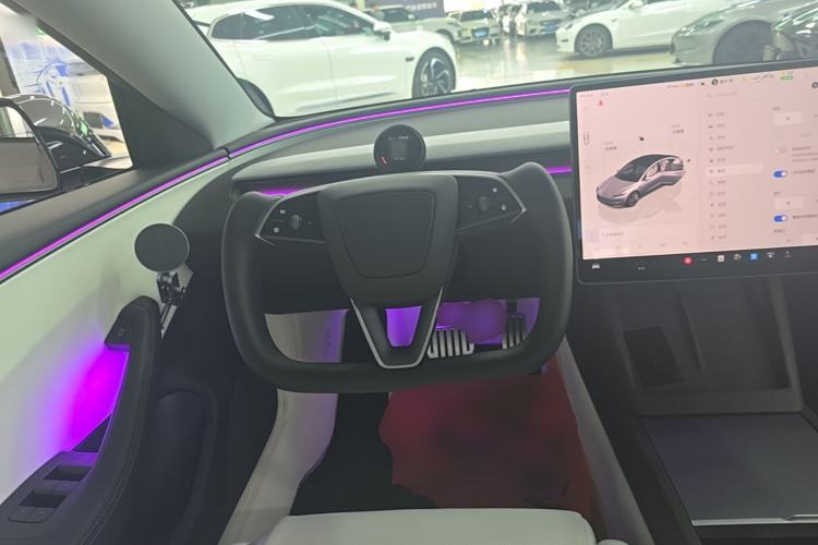 Used Tesla Model 3 2025 Long-Range All-Wheel-Drive Version Steering Wheel