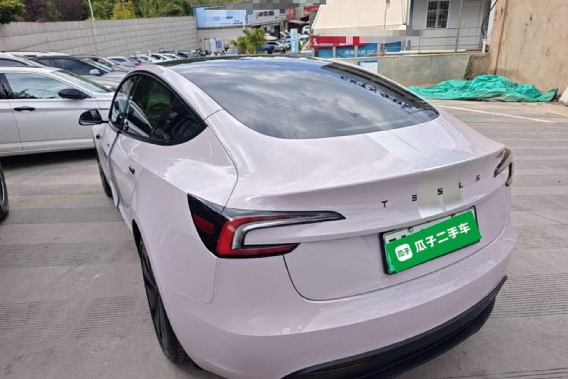 Used Tesla Model 3 2025 Model Revised Rear-Wheel-Drive Version Rear Left 45 Deg