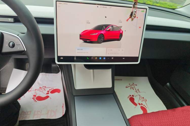 Used Tesla Model 3 2025 Long-Range All-Wheel-Drive Version Audio And AC Panel