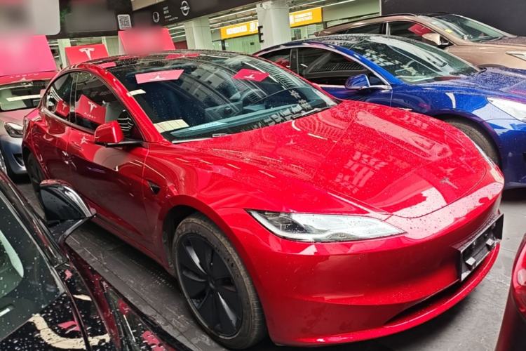 Used Tesla Model 3 2025 Model Revised Rear-Wheel-Drive Version Front Right 45 Deg