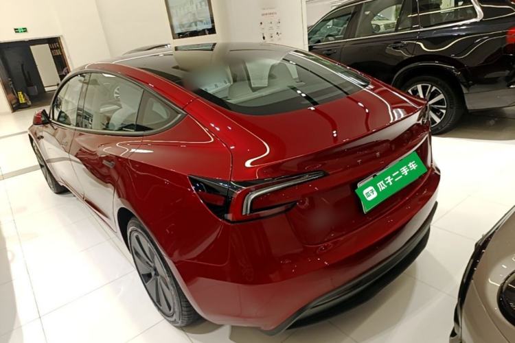 Used Tesla Model 3 2025 Rear-Wheel-Drive Version Rear Left 45 Deg