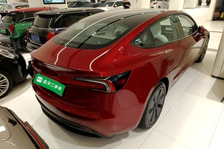 Used Tesla Model 3 2025 Rear-Wheel-Drive Version Rear Right 45 Deg