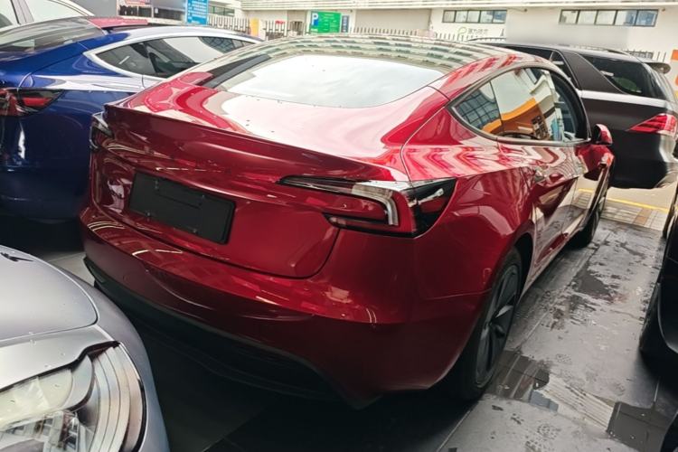 Used Tesla Model 3 2025 Model Revised Rear-Wheel-Drive Version Rear Right 45 Deg