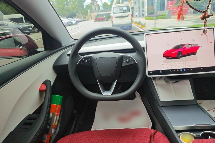 Used Tesla Model 3 2025 Long-Range All-Wheel-Drive Version Steering Wheel