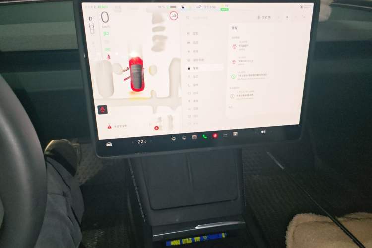 Used Tesla Model 3 2025 Rear-Wheel-Drive Version Audio And AC Panel