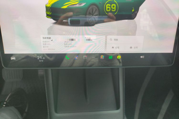 Used Tesla Model 3 2025 Model Revised Rear-Wheel-Drive Version Audio And AC Panel
