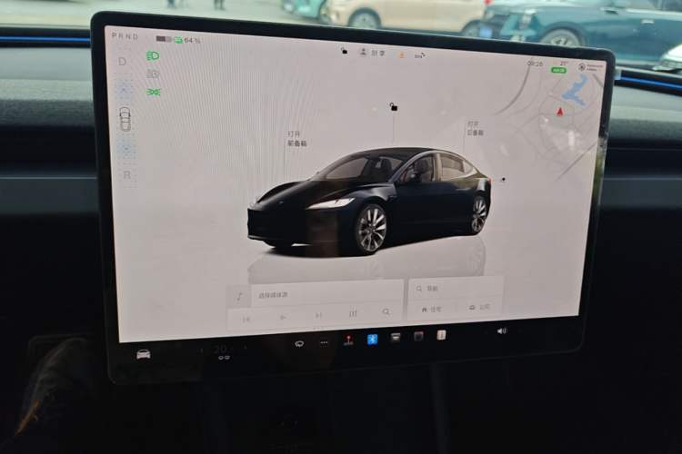 Used Tesla Model 3 2025 Rear-Wheel-Drive Version Audio And AC Panel