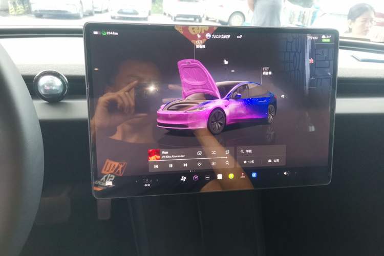 Used Tesla Model 3 2025 Model Revised Rear-Wheel-Drive Version Audio And AC Panel