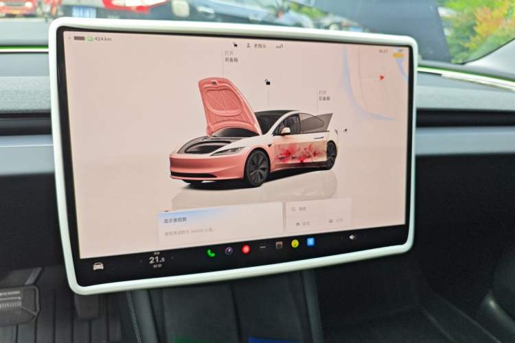 Used Tesla Model 3 2025 Model Revised Rear-Wheel-Drive Version Audio And AC Panel